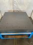 60&quot; X 60&quot; X 8-1/4&quot; GRANITE SURFACE TABLE. STOCK # 1165023.