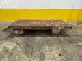 20,000 LBS (10 TON) x 120&quot; x 60&quot; STEEL WITH HARD TIRE TRANSFER CART CAR: STOCK #23237