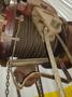 5 TON 10,000 LBS BOBCAT POWER CABLE HOIST WITH TROLLEY: STOCK #18936