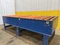 120&quot; X 44&quot; LEWCO POWERED ROLLER CONVEYOR WITH PNEUMATIC TRANSFERS: STOCK #19830