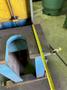 Denison C frame type hydraulic press nsn with 10 hp pump, 18&quot; x 12&quot; table, 2.5&quot; ram with 12&quot; travel, 10&quot; throat