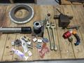 Machine Accessories Assorted, 5C Collet Fixture, Small Tail Stock, Vise and Quill Stops, Kurt Vise Handles and Other- Auction Item