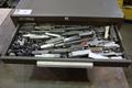 Kennedy Tool Cabinet (3) Drawer with Contents: Lathe Turning Cutters and more.- Auction Item