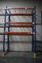 Pallet Racking, Teardrop Style (7) 14'x42" Uprights, (17) 8' Cross Members, Wire Decking, *No Contents*- Auction Item