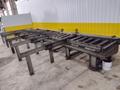30&#039; LONG POWERED ROLLER CONVEYOR W/ BEAM TRANSFER ARMS: STOCK #20756