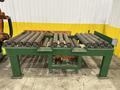SWEED LOAD CLAMP &amp; TURNER / PACMAN FLIPPER SYSTEM WITH POWERED INFEED &amp; OUTFEED CONVEYORS: STOCK #22075