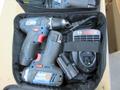 Bosch 1/4&quot; Impact Driver PS21 (2), and 3/8&quot; Drill PS31 (2) with 12V lithium Ion Batteries and Chargers- Auction Item