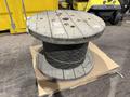 7/8" x 600' WIRE ROPE CABLE ON (2) WOOD SPOOLS: YOBRO #24344