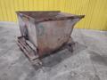 24" X 36" X 36" DUMP HOPPER WITH CASTER WHEELS: STOCK #22897
