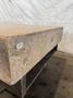 48" X 96" STARRET PINK GRANITE SURFACE PLATE WITH STAND. STOCK # 0115326