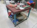 Heavy Duty 38&quot; x 38&quot; Cart Portable On Casters w Large Assortment of Hand Tools AND More!- Auction Item