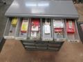Carbide Lathe Turning Inserts, Many New, Lots of Types in Plastic Multi Bin Organizer- Auction Item