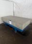 48" X 96" X 14" ROCK OF AGES GRANITE SURFACE PLATE W/ STAND. STOCK # 0756526