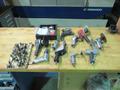 Air Tools, Large Assortment including, Die Grinders, Orbital Sanders, Drills, Finger Grinder and MORE- Auction Item