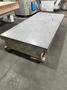 USED 8&#039; X 4&#039; X 14&quot; GRANITE SURFACE PLATE WITH DRILLED AND TAPPED HOLES, Stock# 11149