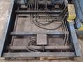 20,000 LBS BRANER HYDRAULIC COIL UPENDER WITH POWER FEED CONVEYOR: YOBRO #25238