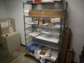 Rolling Adjustable Shelf Wire Racking with 10 Shelves and Contents- Auction Item