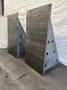 (1) PAIR OF 47&quot; WIDE X 60&quot; DEEP X 95&quot; HIGH ANGLE PLATES: STOCK #77128