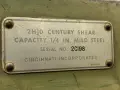 CINCINNATI 2H10 HYDRAULIC POWER SHEAR
