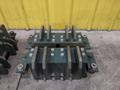 (4) 4 TON HILLMAN MODEL #B1-4  ROLLER TYPE MACHINERY MOVING SKATES: STOCK #22989
