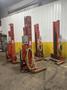 (4) 18,000 LB ALM MODEL #WE-18-4 HEAVY DUTY ELECTRIC MOBILE COLUMN LIFT JACKS: STOCK #18439