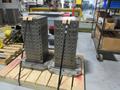 Tombstone City 500mm Square Tombstone with Hole Grid (2pcs), 11.81" Width Column 29.62" Height- Auction Item