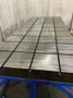 48" X 120" X 6" THICK T-SLOTTED LAYOUT PLATE WITH STEEL STAND: STOCK #80807