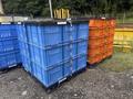 100 STACKABLE PLASTIC STORAGE BINS: YOBRO #24714