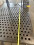 60" X 60" ACORN WELDING TABLE WITH STAND &amp; HYYDRAULIC PRESS. STOCK # 0878726