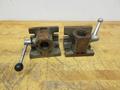 5C Collet Closer Fixtures (2pcs), Vertical or Horizontal Mount, Manual Lever Closing- Auction Item