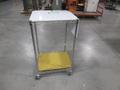 Metro 2 Shelf Wire Rolling Rack with Laminate Top- Auction Item