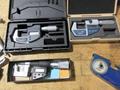 Micrometers Mostly Vernier Type some Digital, Various Brands and Blade Styles, and Box Of Setting Standards- Auction Item