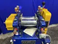 EEMCO 7.5 HP, TWO 6”X13” ROLLS TWO ROLL RUBBER LABORATORY MILL