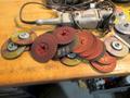 Black &amp; Decker, Dayton Angle Grinders W/ Assorted Abrasives 4.5", 7", 9"- Auction Item