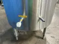 CHERRY-BURRELL CORP. APPROX. 374 GAL / 50” DIAMETER, 44” H STAINLESS STEEL PROCESSING TANK  -  3091