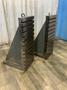 (2) 43-3/4" X 17-5/8" X 26-1/4" T SLOTTED ANGLE PLATES: STOCK #81167