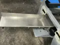 41.5”x41.5” Hopper, 10”x61” Chute Metering Hopper With Integrated Discharge Chute
