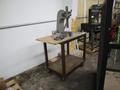 Arbor Press on Steel Cart, 6.5&quot; Throat, 12&quot; Ram Travel- Auction Item