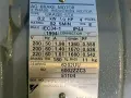 YASKAWA ELECTRIC 1.25HP. 1360/1670/1680RPM 3-PHASE INDUCTION MOTOR  -  UAAGE-5TX