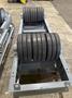 120 TON (240,000 LBS) RANSOME PANDJIRIS POWERED TANK TURNING ROLLS, POWER &amp; IDLER: STOCK #23144