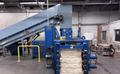 30" X 40" SELCO MODEL HSO-128A AUTO-TIE TOP LOADING HORIZONTAL HYDRAULIC BALER SYSTEM, W/ CONVEYOR &amp; DUMP HOPPER: YOBRO #26210