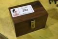 J&amp;L Magnetic Vee Block in Wood Case- Auction Item