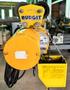 1/2 Ton Budgit Electric Chain Hoist, 16 FPM, Trolley, 1 Phase