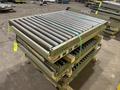 3800 LBS X 60" X 42" SOUTHWORTH HYDRAULIC SCISSOR LIFT TABLE WITH ROLLER CONVEYOR TOP, 110 VOLT: STOCK #20888