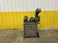 BURR KING MODEL #760 BELT SANDER &amp; CENTRAL MACHINERY MODEL #1024 DOUBLE END GRINDER ON COMMON BASE: YOBRO #24820