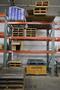 Pallet Racking Teardrop Stye 102&quot; x 42&quot; x 120&quot;H 3-Shelves with Wire Decking - NO CONTNENTS- Auction Item