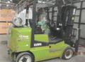 Clark CGC50L Forklift, 2018 – 10,000 lb LPG Cushion Tire Lift Truck w/ 3-Stage Mast, Side Shift &amp; 4.3L PSI Engine