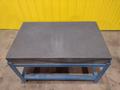 60&quot; X 36&quot; X 6.25&quot; THICK BLACK GRANITE INSPECTION TABLE W/ STAND: STOCK #19633