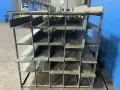 FIVE 60“X120” SHELVES, VARYING HEIGHTS SHELVING UNIT
