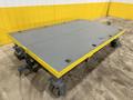 10,000 LBS X 120” X 78” HEAVY DUTY ROLLING TRANSFER CARTS: STOCK #19973